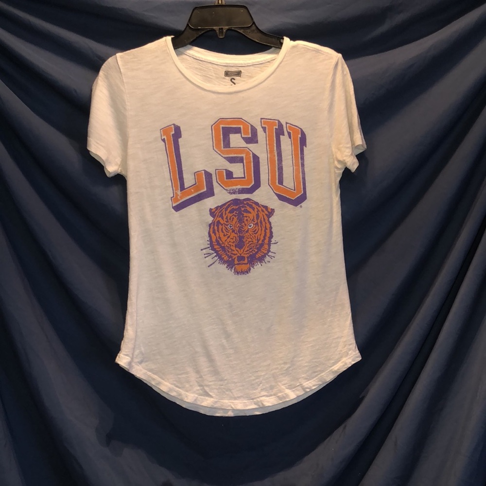 LSU “burnout” women’s t shirt- size S